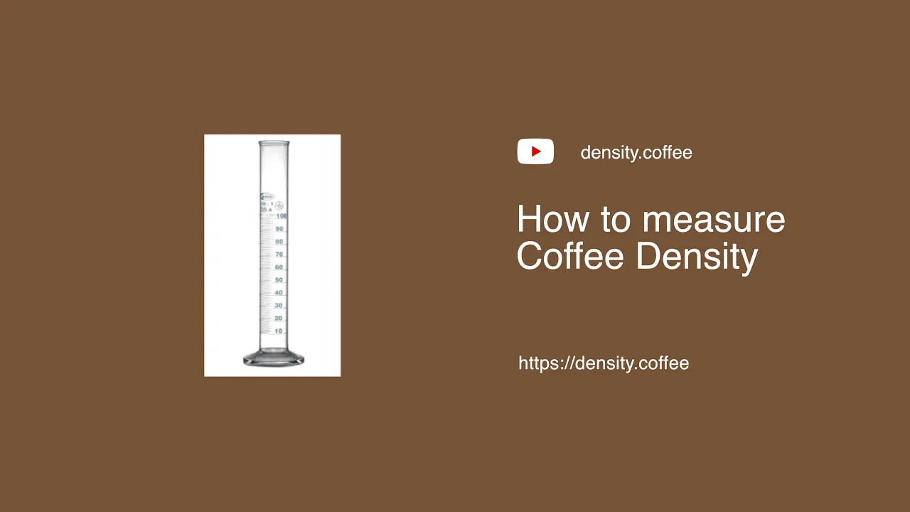 How to Measure Coffee Density 